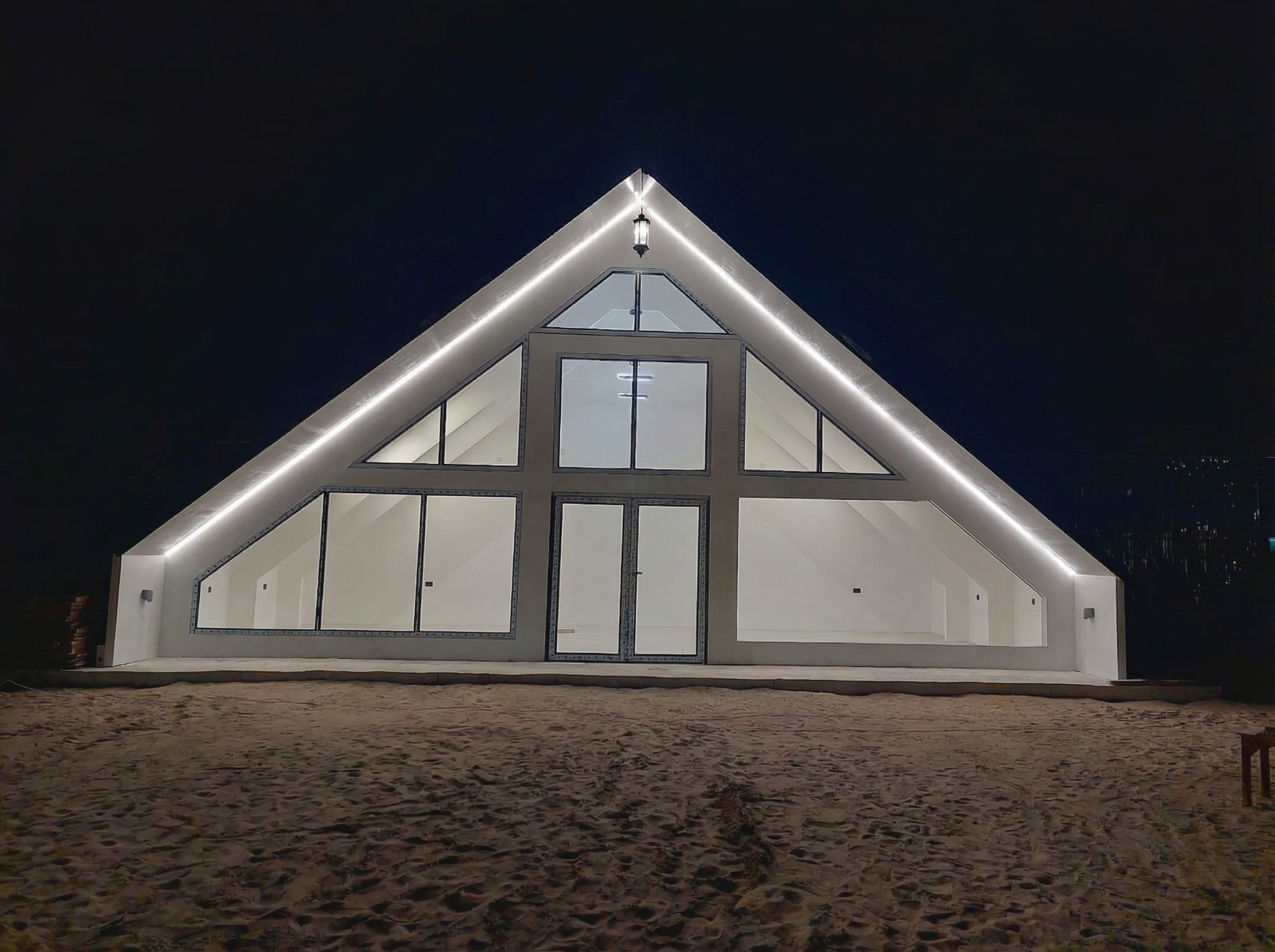 Modern A-Frame Farmhouse - View 2