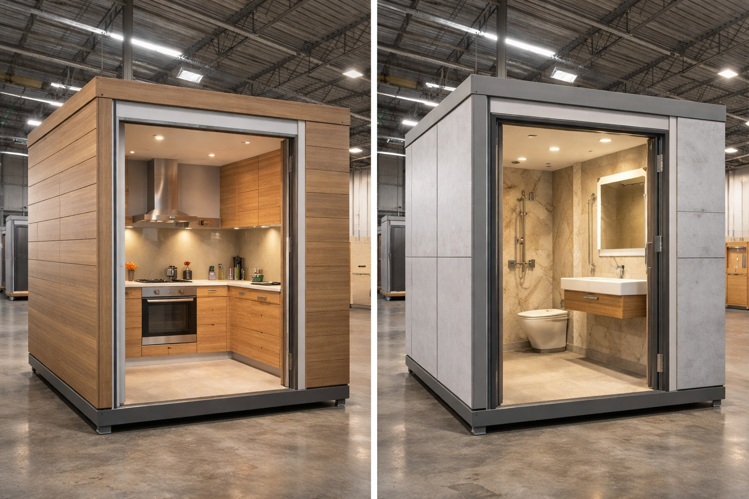 Kitchens & Pods - Main View