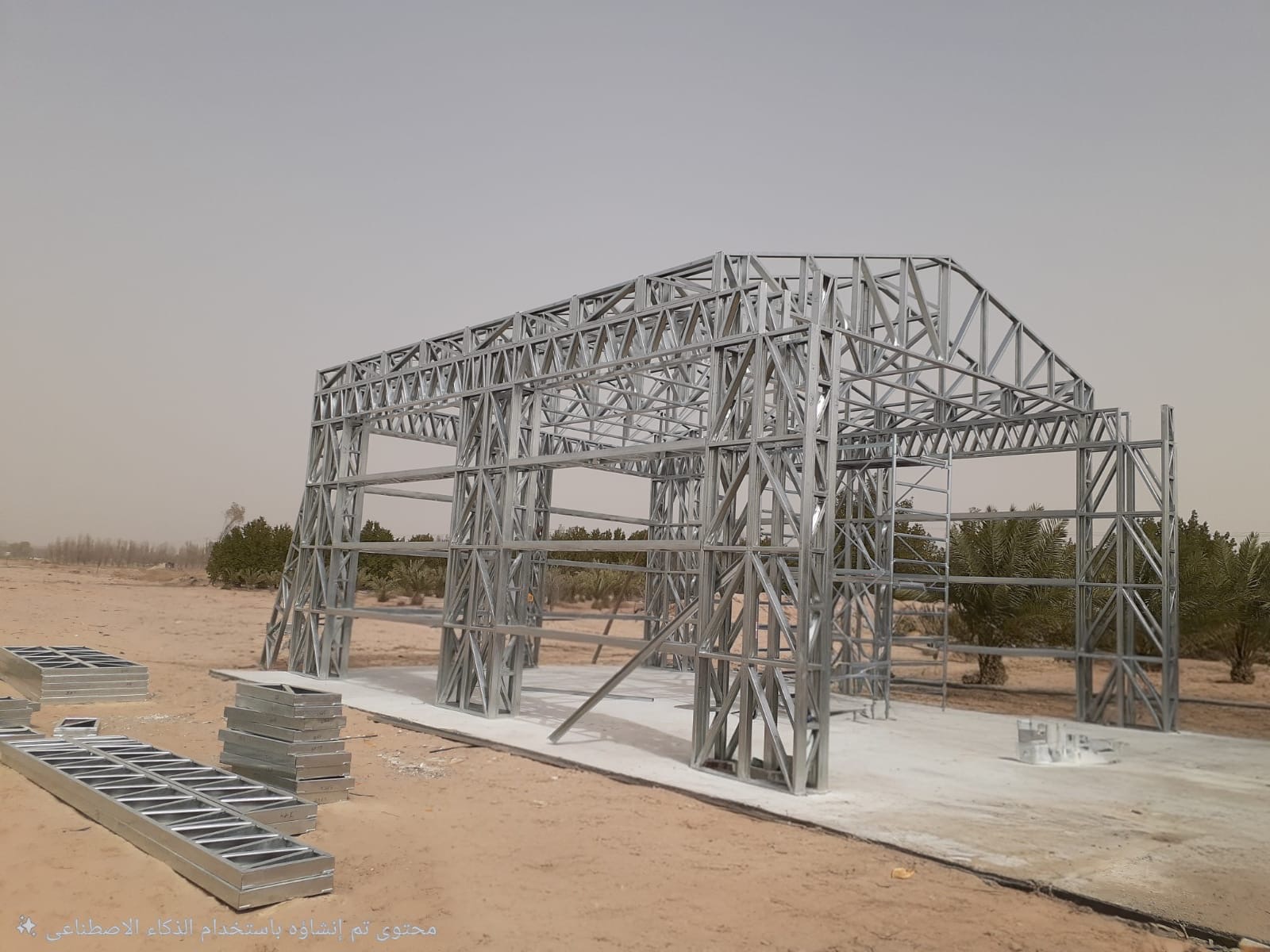 Prefab Steel Hangar - View 2