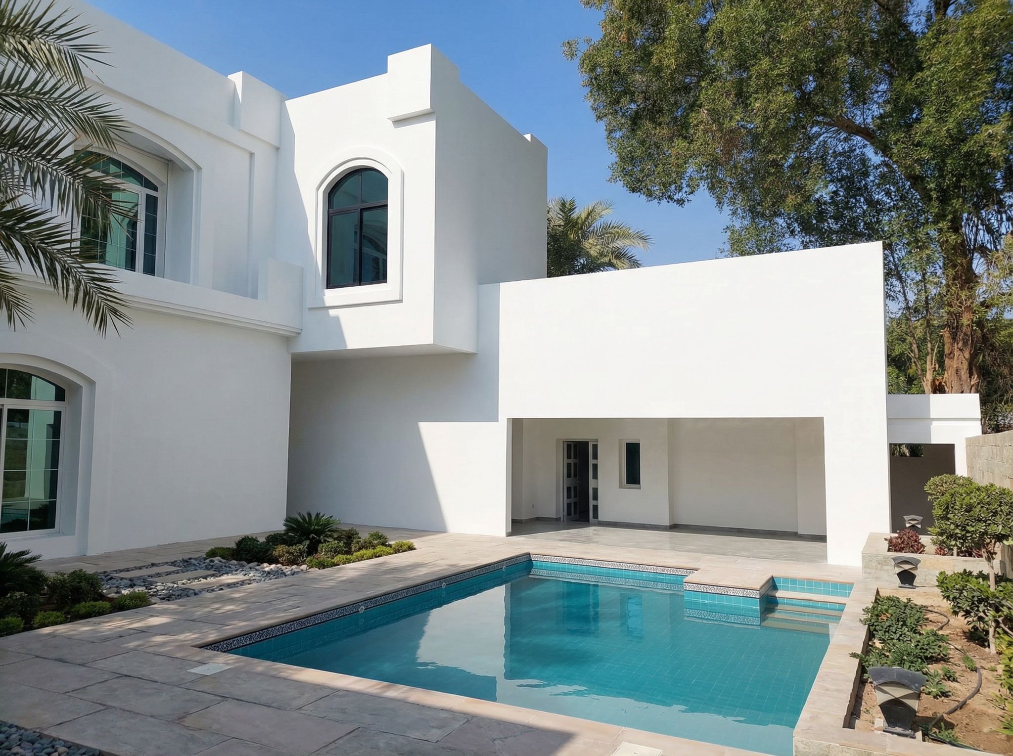 Luxury Villa & Extensions - Main View